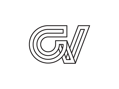 GV dunk icon logo monogram
