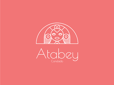 Identity Exploration for Atabey Condado branding identity illustration linear logo