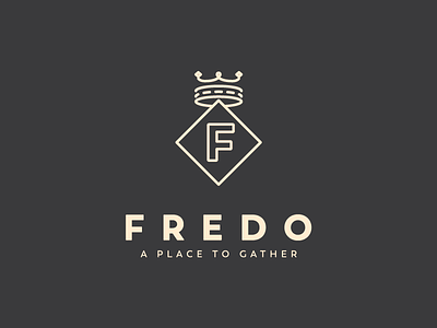 FREDO branding food icon identity logo restaurant