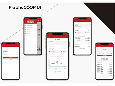 Prabhu Coop UI design digital payment digital wallet ui ux