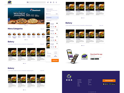 Digital Food Order branding design digital payment digital wallet ecommerce illustration ui ux