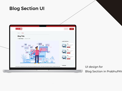 Prabhu PAY Blog UI