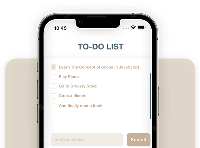 TO-DO LIST APP app design development to do ui ux web