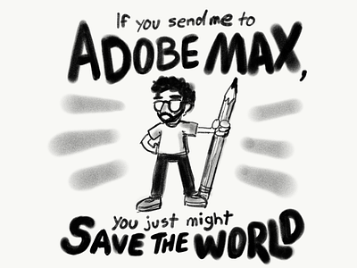 Adobe MAX Comic | Contest Entry adobe max adobe photoshop sketch comics digital art drawing illustration
