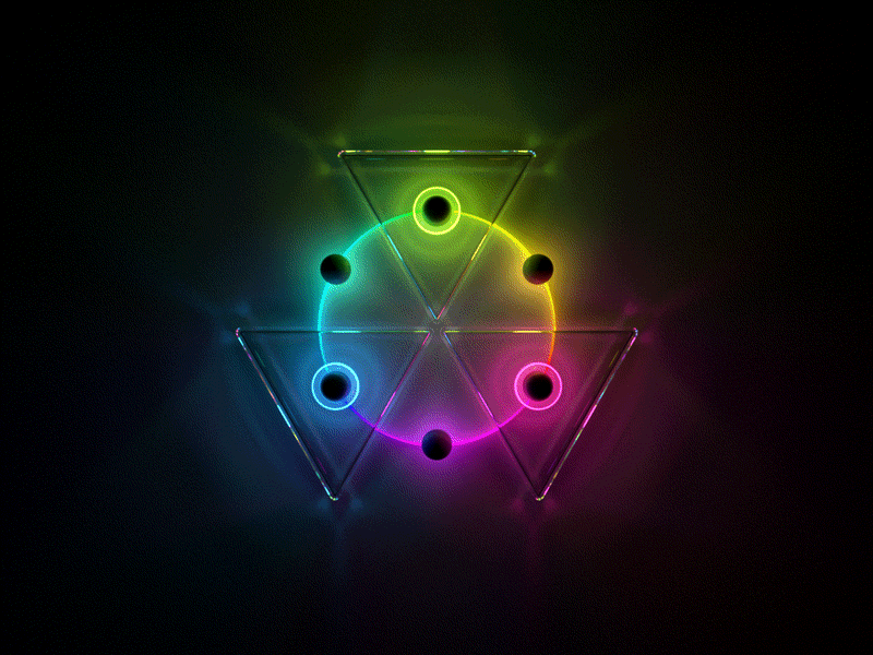RAINBOW CAUSTICS PARTY! + 4K Wallpapers