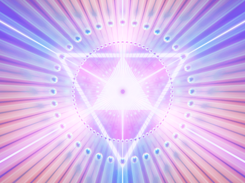 Regolo Bizzi tribute: "Astral Expansion" 3d animation blender gif maths mograph post processing radial symmetry regolo bizzi triangle