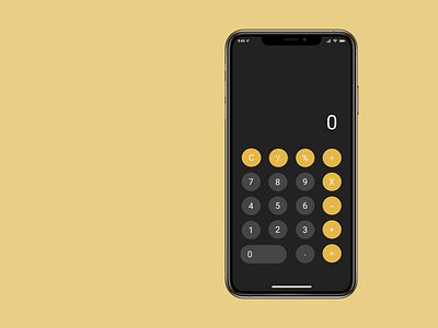 Calculator app calculator dailyui figma ui ui design ux design