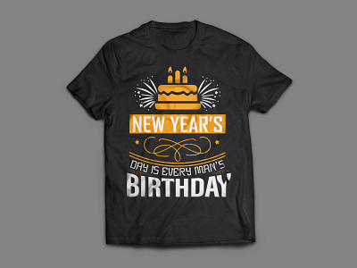 New Year's Birthday T-shirt