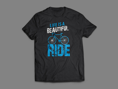 T-shirt beautiful life ride ride life t shirt unique