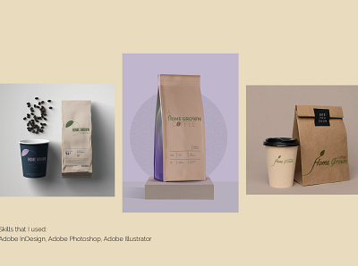 Homme grown coffee logo branding graphic design logo
