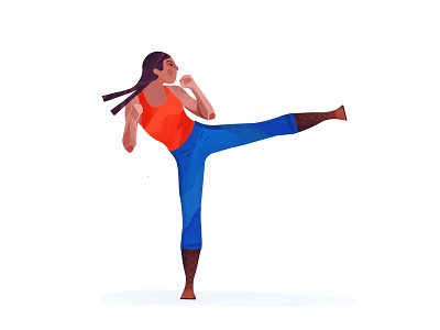 Fitness cadet 0.3 art clean digitalillustration drawing fitness flatcolours illustration minimal sketch