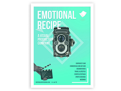 Emotiona Recipe artdirection design graphicdesign poster typography