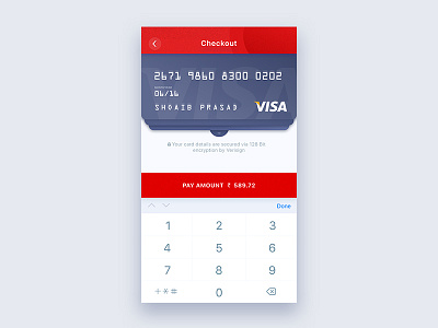 Bill Payment app application data experience interface internet mobile recharge ui user ux vodafone