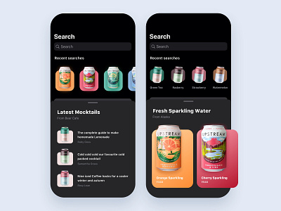 Food and drinks app