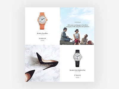 Jaeger-Lecoultre da digital luxe luxury mobile responsive site ui ux watch webdesign website