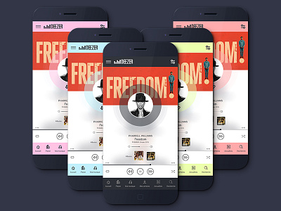 Deezer redesign