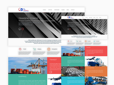 Transfalcongo design responsive webdesign website