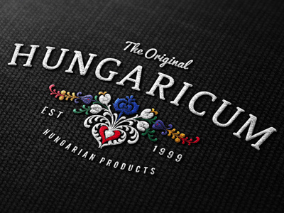 Hungaricum Logo branding food hungarian logo mark original