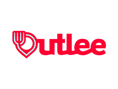 Outlee LOGO app food geolocation logo no more food waste realime tracking shopping