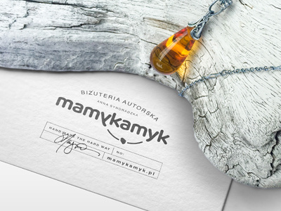 Mamykamyk branding handmade jewelery jewellery logo