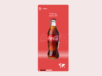 coke design app branding design illustration product design typography ui ux