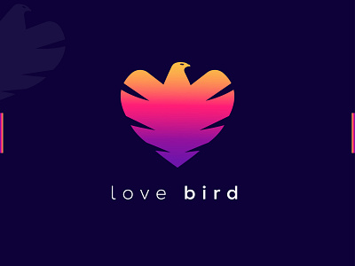 Love bird Logo Design