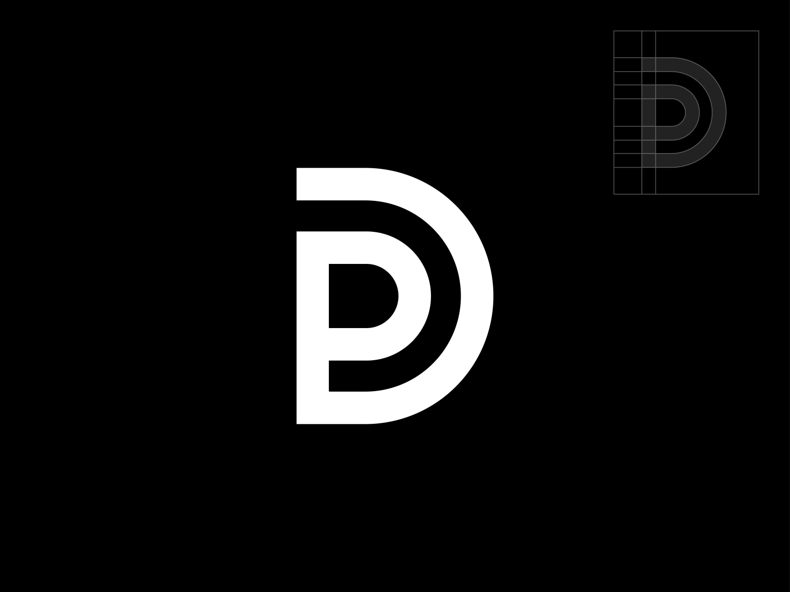 Premium Vector | Pd logo design template vector graphic branding element