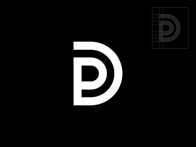 DP/PD Logo Design bold logo dp logo dp logo design logo logo design minimal logo monogram logo pd font logo pd lettermark logo pd logo pd logo design pd monogram logo
