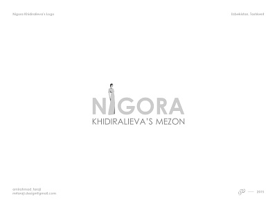 Nigora Mezon 3d amirahmadfaraji branding clothes design designer farajidesign graphic design gray illustration international logo logo type mezon nigora vector