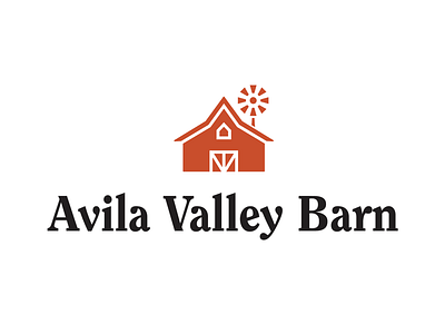 Avila Valley Barn Logo brand design identity logo mark wordmark