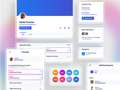 Connect Space — Web Profile Elements