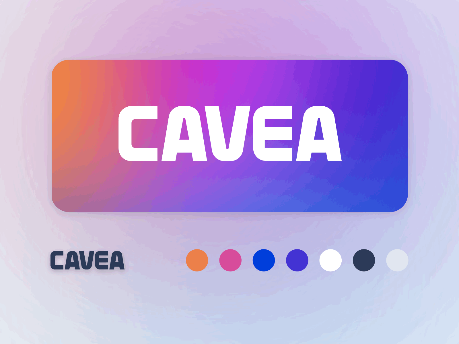 Frontify Playoff: Cavea — A Faux Streaming Service branding bright clean colorful frontify minimal playoff service streaming tv tv app