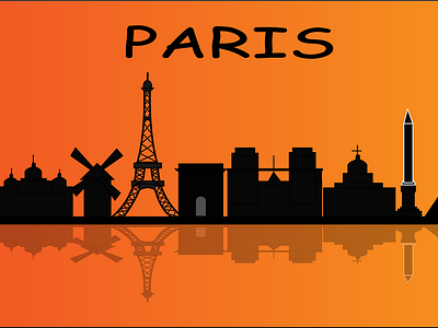 paris city skyline