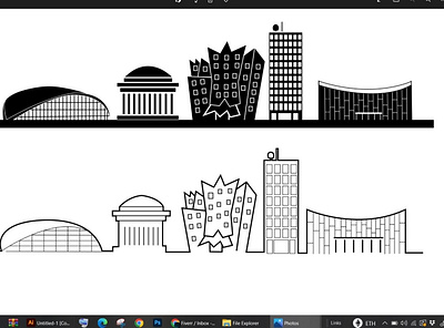 cambridge usa artwork cambridge usa city skyline design drawing illustration