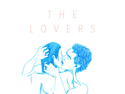 The Lovers 3d animation app art branding cannabis design illustration logo
