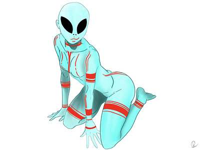 Draw Me Like One of Your Alien Girls