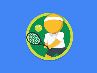 Rhode Island State Badge badge ball character google illustration maps pegman rhode island tennis