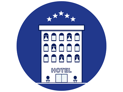 Hotel Illustration For Email affinity designer email hotel illustration