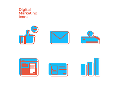 Digital Marketing Icons