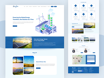 Green Energy Consulting Website battery construction consulting energy graphic design green green energy consulting h2 new phshamim solar solar system uiux websit