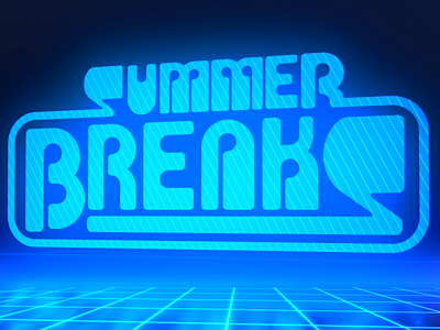 Summer Breaks adobe premiere pro after effects animation breakbeat funky hip hop mixtapes old school photoshop rock steady
