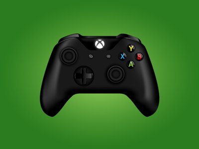 Xbox One Controller graphic design illustrator vector video games xbox xbox one