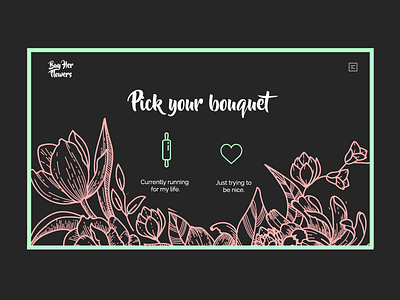 Landing Page Buy Her Flowers landing landingpage ui003