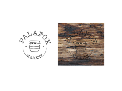 Phase I Palafox Market Logo Redesign Letterpress