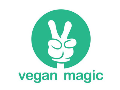 Vegan Magic Logo logo vector vegan