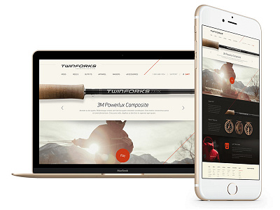 Twinforks Branding & Design branding fishing fly fishing strategy video web design