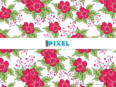 Floral Pattern Concept.