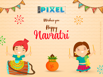 Happy Navratri celebration durga ma festival happy navratri wishes
