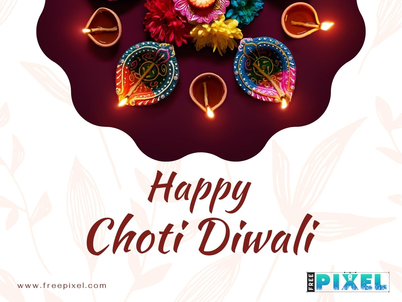 Happy Choti Diwali by FreePixel on Dribbble