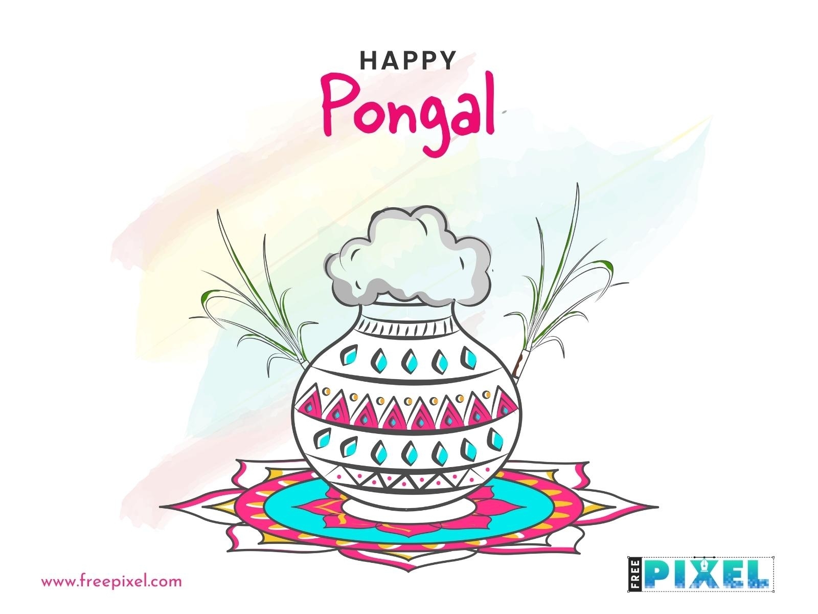 Happy Pongal by FreePixel on Dribbble